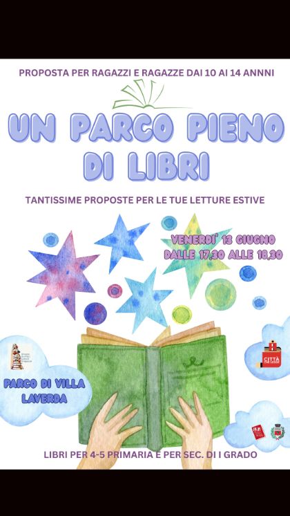 Un parco pieno di libri! Un parco pieno di libri!