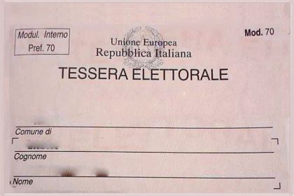 Controllo tessera elettorale