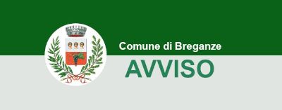 Logo Breganze con avviso