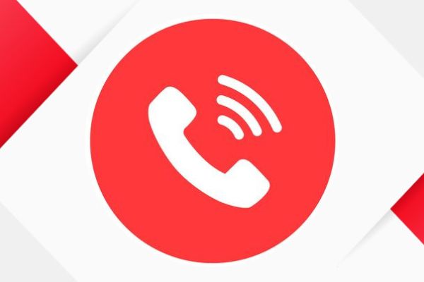icona telefono rosso