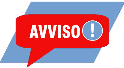fumetto con scritto Avviso